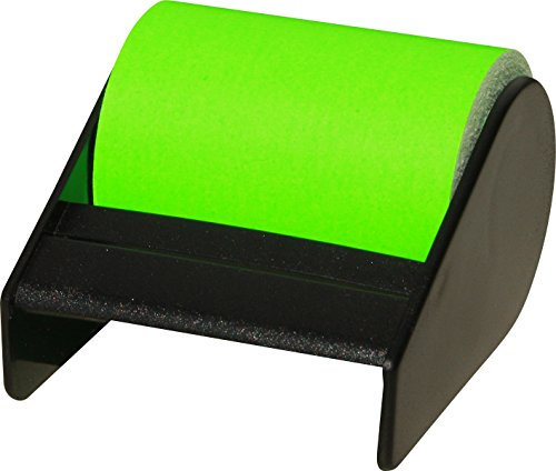 RNKVERLAG CT1918 - Haftnotiz Rolle im Abroller, 60 mm x 10 m, neongrün, 1 Stück