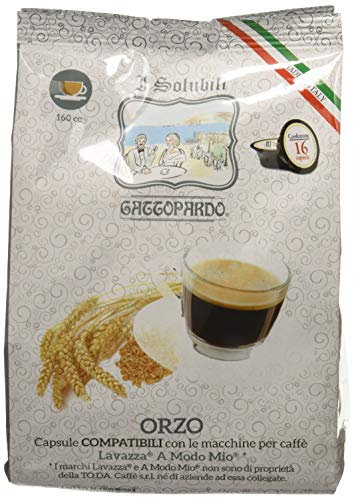 Gattopardo 128 Capsule di Orzo Comp. Lavazza a Modo Mio