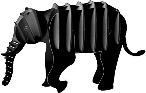 Fridolin GmbH 3D Papiermodell - Elefant, b/h/t: ca. 11 × 11 × 7 cm (montiert)