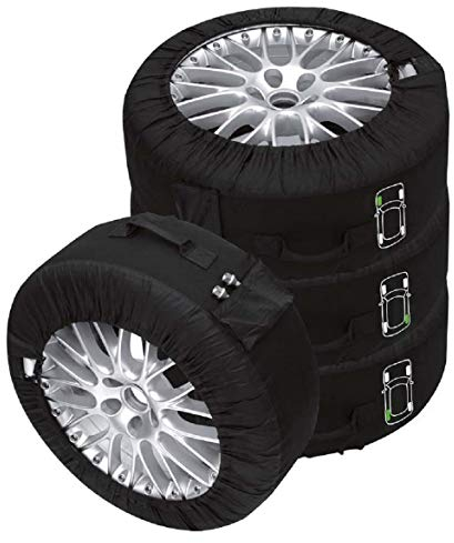 Petex Reifentaschenset Premium schwarz versch. Größen Reifentaschen (XL/von Ø 661 mm bis 735 mm)