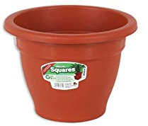 Squares 8541060 Maceta 60 cm, marron
