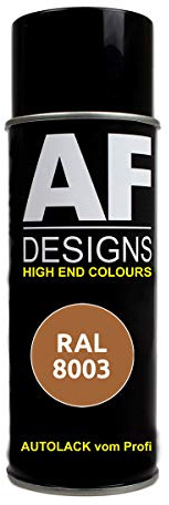 Alex Flittner Designs Spraydose RAL8003 LEHMBRAUN glänzend, glänzend