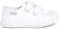 Pisamonas Zapatillas Niños Lona Cinta Adhesiva Talla 23 Color Blanco