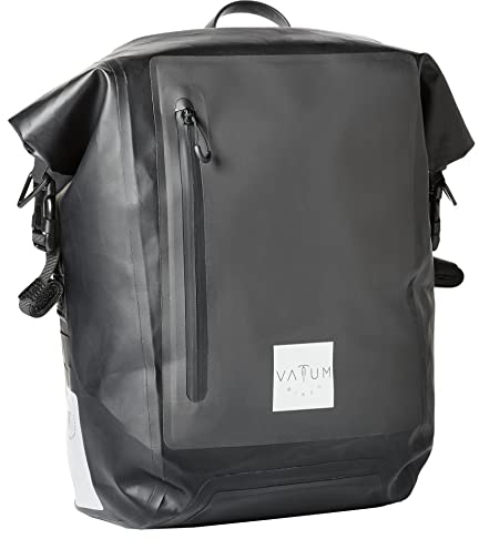 Vatum Bikes wasserdichte Fahrradtaschen für Gepäckträger - Fahrrad Gepäckträgertasche zum Umhängen - Satteltaschen für Fahrrad - Fahrradtasche Gepäckträger (Premium)