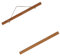 Hyuduo Cadre de Suspension d'affiche Magnétique, 21 Cm / 30 Cm / 40 Cm / 50 Cm en Bois Clair Moderne Aimant Imprimé Goujon Affiche Cintres Cadres Kit de Suspension(40cm)