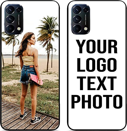 Mobile Stuff Personalised Phone Case For Oppo Find X3 Lite, Custom Phone Cover - Personalised Image/Picture/Photo PC + Soft TPU Rubber Phone Case (Oppo Find X3 Lite)