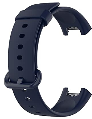 Armband Kompatibel mit Xiaomi Mi Watch Lite Armband - Sport Silikon Uhrenarmband Replacement Wechselarmband Ersatzarmband für Xiaomi Mi Watch Lite Smartwatch (Blau, one Size)
