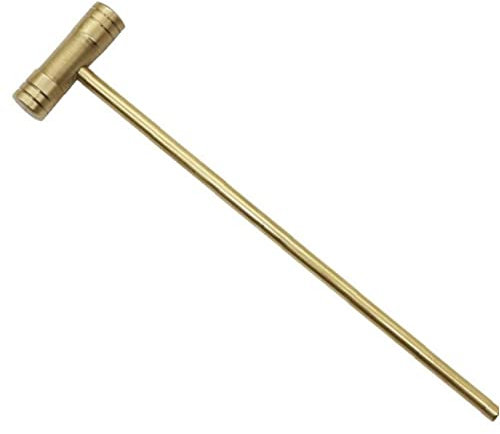 vepoty Martello in Ottone Solido Piccolo Martello Di Ferro Gioielli Che Producono Martelli Mini Multifunzione Martello in Rame Per Riparazione 'orologio