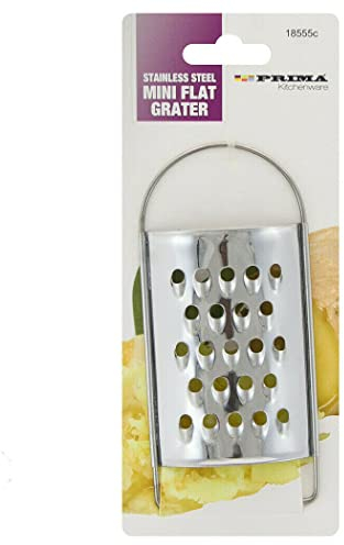 2 X Stainless Steel Mini Flat Grater Cheese ZESTER VEGTABLES Kitchen Hand Tool