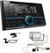 Kenwood DPX-7300DAB 2-DIN Autoradio mit Bluetooth Digitalradio DAB+ USB CD passend für Opel Astra H 2004-2010 Satin Stone
