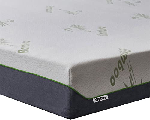 Groundlevel 18cm Bamboo Memory Foam Mattress Breathable Support Rated Medium Firmness (Super King)