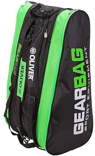 Oliver Gearbag Black-Green Racketbag Tennis Squash Badminton