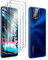 Fyqzio [3+2 Piezas Cristal templado compatible con Realme 7 Pro y protector de pantalla de cámara,sin burbujas,dureza 9H,antiarañazos,HD protector de pantalla