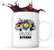 Planetee Mug Super Atsem | Tasse Céramique Métier Collègue Cadeau Travail Boulot Départ Retraite