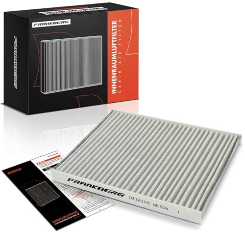 Frankberg Filtro abitacolo filtro polline con carbone attivo, compatibile con Twingo III BCA BCM Fortwo Coupe 453 Forfour Hatchback 453 Fortwo Cabriolet 453 Replace# A4538350300