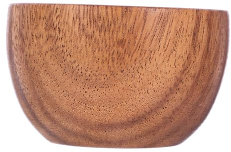 Hoement Holzschüssel Für Obst Und Salat Handgeschliffen Aus Vollholz Robust Und Sicher Für Haushalt Und Küche