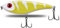 Jerkbait Hecht I 15cm, 80g Slow Sinking für große Hechte, Wobbler Jerkbait Hechtangeln, Kunstköder, Angelköder Raubfische, UV-aktive Jerkbaits (Crazy Courly)