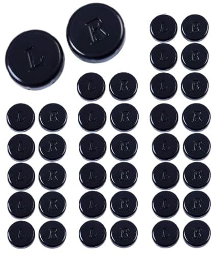 Gothic Rebel 20 Pack Black And White Leak Proof Contact Lens Cases