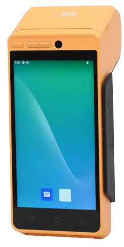 Tragbarer Handheld -Barcode -Scanner, PDA -Drucker, 2 -Zoll -Thermiedrucker, Support Bluetooth, 2,4 G 5Gwifi, NFC, 3100mAh für Rechnungsdruck, Mobile Zahlungen,