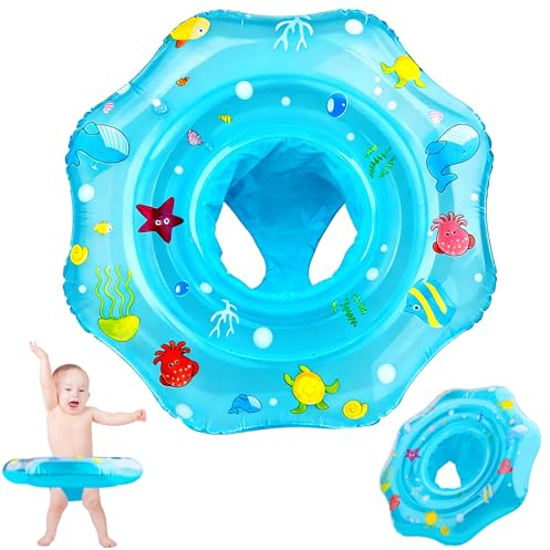 Schwimmring Baby, Aufblasbarer Baby Schwimmring ab 6-36 Monate, Schwimmhilfe Aufblasbare Schwimmreifen Kinder Schwimmhilfe Pool für Jungen und Mädchen