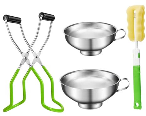Holibanna 1Ensemble Mise Conserve Bocal Poussoir et Outils de Cuisine pour Conservation des Aliments pour Amateurs de Confiture Bricolage