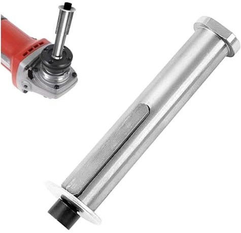 M14 Gewinde Satinierwalze für 125mm Winkelschleifer, Schleifaufsatz für Winkelschleifer, Schnellwechselbare Rollen, Robust und Langlebig, Silber