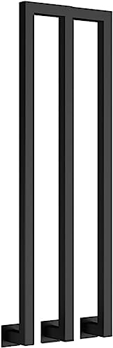 Seitlich montiertes Treppengeländer, Schmiedeeisen, M-Form, Sicherheitshandläufe, Fallschutz für Dachböden, Outdoor, rutschfester Rohrhandgriff (75 cm), langlebig und stilvoll