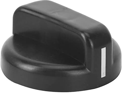 Kueohse Lot de 6 cuisinières en plastique noir pour cuisinière à gaz