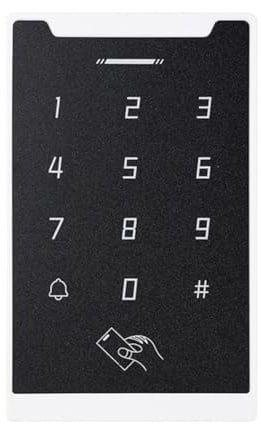 TsoLay Tastatur-Kartenleser Passwort Elektronisches Türöffnersystem DC 12V 24V Zugangskontrolle Wasserdichter Türschloss ID