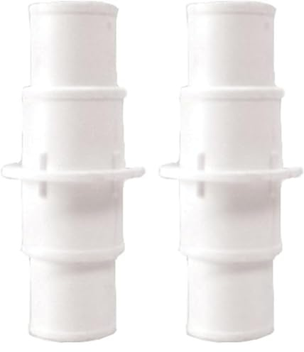 Gre 40009 - Accessoire pour le raccordement de tuyaux flottants. Convient aux diamètres de 32 à 38 mm. (Lot de 2)