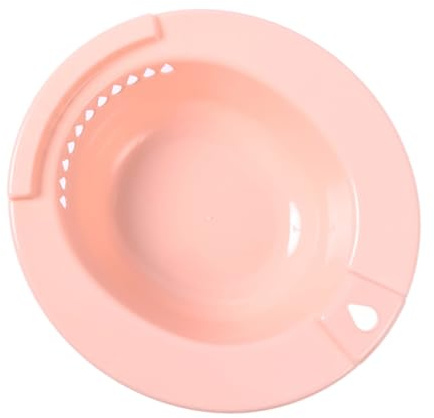 NOLITOY Sitzbadewanne Toilettensitz mit Rutschfestem Boden und Pflegeleichtem Material Geeignet für Ältere Erwachsene und Schwangere für Einsatz bei Hämorrhoiden und Genesung