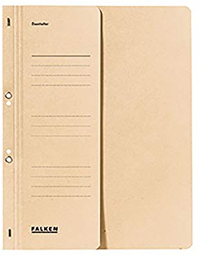 Chemises à œillets A4 1/2 - Couverture avant