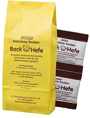 Hensel Trocken-Backhefe, 120 g