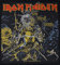 IRON MAIDEN Aufnäher LIVE AFTER DEATH Patch gewebt 10 x 10 cm