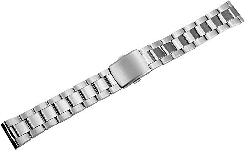 Edelstahlarmband Uhrenarmband Uhrband Ersatzband Edelstahl Ersatzarmband Armband 20mm 826400000020