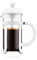 Bodum 1903-913 Java Kaffeebereiter, 3 Tassen, 0,35 L, Mehrlagig, weiß, 7,5 x 13,5 x 18,9 cm