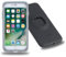 Tigra Sport Fitclic MountCase 2 Hülle mit RainGuard für Apple iPhone 7 Kompatibel mit Diversen Fitclic Halterungen - Schwarz