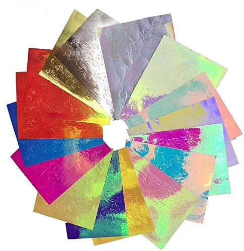 16PCS Nail Art Sticker - Fire Flame Sticker, DIY Manicure Stickers