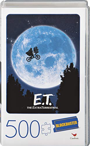 E.T. The Extra-Terrestrial Movie 500 Teile Puzzle im Kunststoff Retro Blockbuster VHS Videokoffer