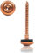 Spenglerschrauben verkupfert 4,5x25 mm á 200 Stück/Packung 2-tlg. mit EPDM Dichtscheibe & TX20 Antrieb, Torx Spengler Schrauben selbstdichtend mit Linsenkopf - Verkupferte Universalschraube