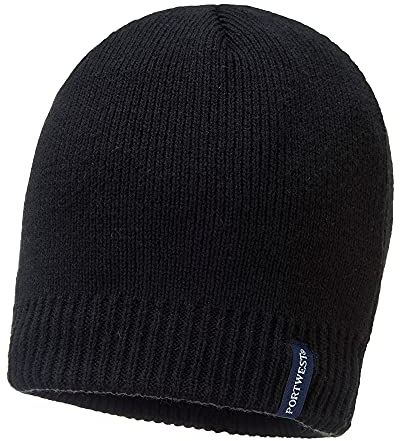 Portwest B031BKR Mütze, wasserdicht, Schwarz