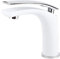 AYNEFY Wasserhahn Bad Waschtischarmatur Warm und Kalte Einhebelmischer Sp¡§1ltisch Armatur mit Wei?es Keramikdesign Sp¡§1lbecken Mischbatterie Badarmatur f¡§1r Badezimmer Toilette Waschbecken