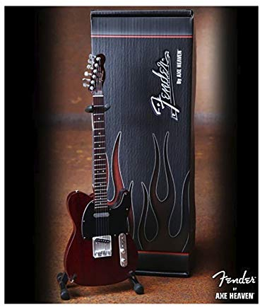 Fender Telecaster Rosewood Finish Mini Guitar Replica Collectible