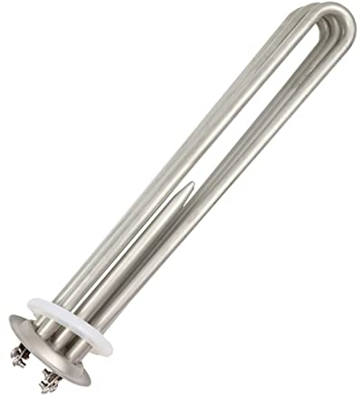 YZ-LIANG whirlpool Dryer Parts 380v 6kw/9kw/12kw Round Flange Immersion Water Tank Heater Instant Electric Heating Element (Voltage : 380, Wattage : 6KW)