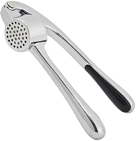 HiramWare Presse-ail en acier inoxydable (argent)