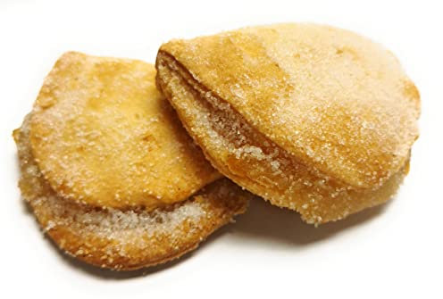 LAPASION - Empanadillas Rellenas de cabello de ángel, estilos artesanos | Hojaldre escarchado con Cabello de ángel |Mermelada de fruta | Bollería y dulces | Empanadillas Caseras | Caja 2 Kg
