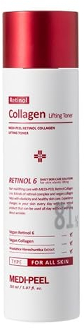 MEDI-PEEL Retinol Collagen Lifting Toner, Verjüngender Toner mit, Retinol Kollagen-Tonikum, Straffendes Gesichtswasser