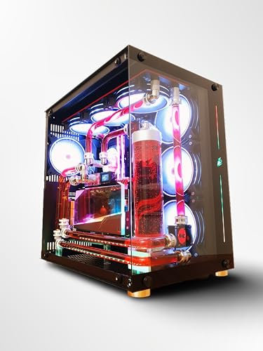 VIXIA High End Custom Watercooled Gaming PC - Intel Core i9 14900K - Gigabyte GeForce RTX 4090 - Corsair DDR5 64GB - Samsung 990 Pro PCIe4.0 NVME 2TB - Dual Cooling - VXD-90B