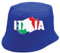 Italien Fischerhut, Italia, Fußball, Anglerhut, Sonnenhut, Italian Bucket Hat