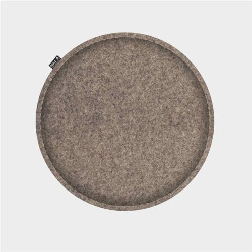 Feltd. Filzauflage kompatibel mit Interstuhl UPIS1 UP / 090U / 100U / 110U | Farbe Walnut; Größe 30 cm